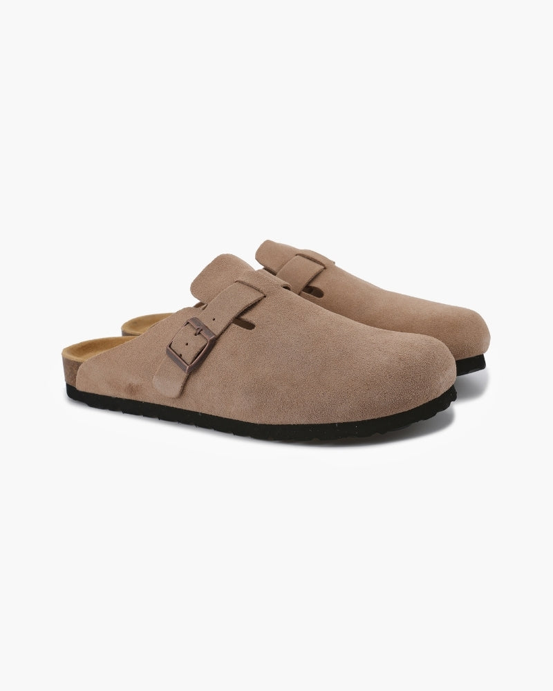 POSITANO Suede Clogs