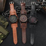 MARBELLA — Vintage Leather Watch – detail 8