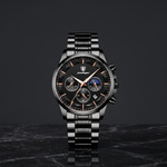 MONACO — Chronograph Steel Watch – editorial hero